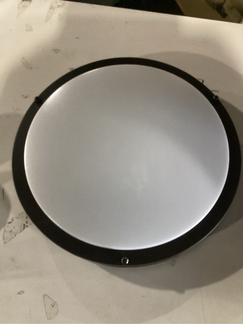 Condition photo showing Good Condition for hykolity 16 inch dimmable led flush mount ceiling light, oil rubbed bronze, 36w, 2200lm, 2.7/3/3.5/4k/5k adjustbale, 120°light angle, cri90, ceiling lamp for bedroom, kitchen, office,etl listed 16 inch oil-rubbed bronze