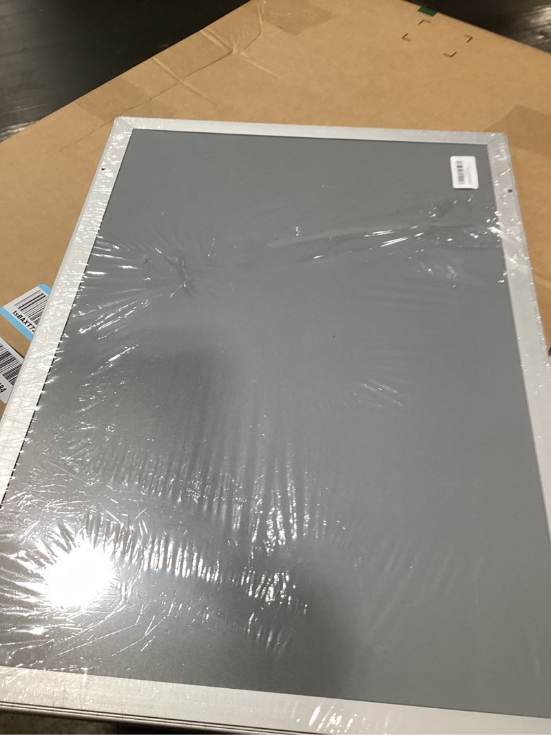 Condition photo showing New/Like New for innovart aluminum snap frame for poster 16” x 24”, front load snap frame poster with pvc protective film for a2 size, metal picture frame wall mounting, easy open aluminum display profile 24"x16" silver aluminum frame