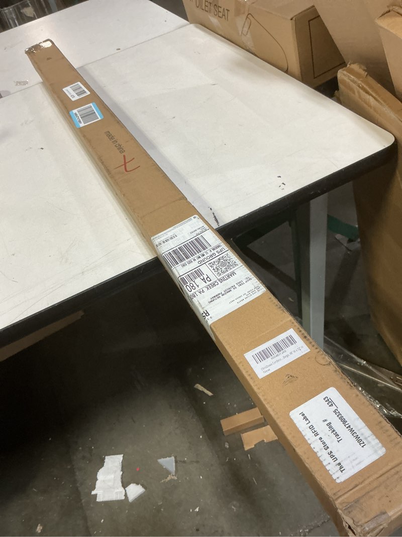 Condition photo showing Good Condition for ChrisDowa Cordless Blackout Roller Shades for Windows, Thermal Insulated UV Protection Pull Down Shades, Total Blackout Window Blinds for Home, Office, Bedroom, Door (22" W x 72" H, White)