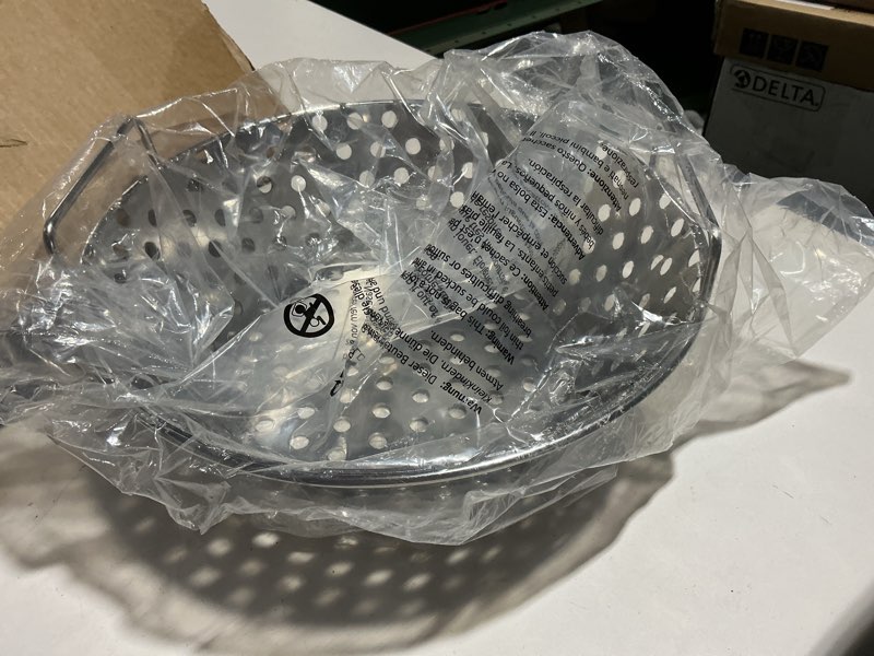 Condition photo showing Good Condition for skyflame 14 inch stainless steel charcoal basket accessories compatible with kamado joe classic | large big green egg | pit boss | louisiana grills & other grills - new version of hollow holes design