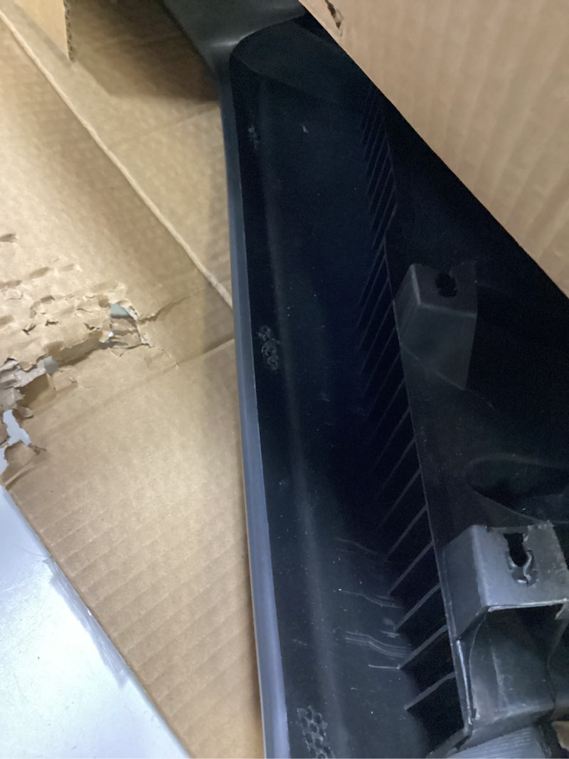 Condition photo showing Good Condition for munirater Front Bumper End Cap Extension Right Side Black Replacement for 2019 2020 2021 2022 Silverado 1500 GM1017110