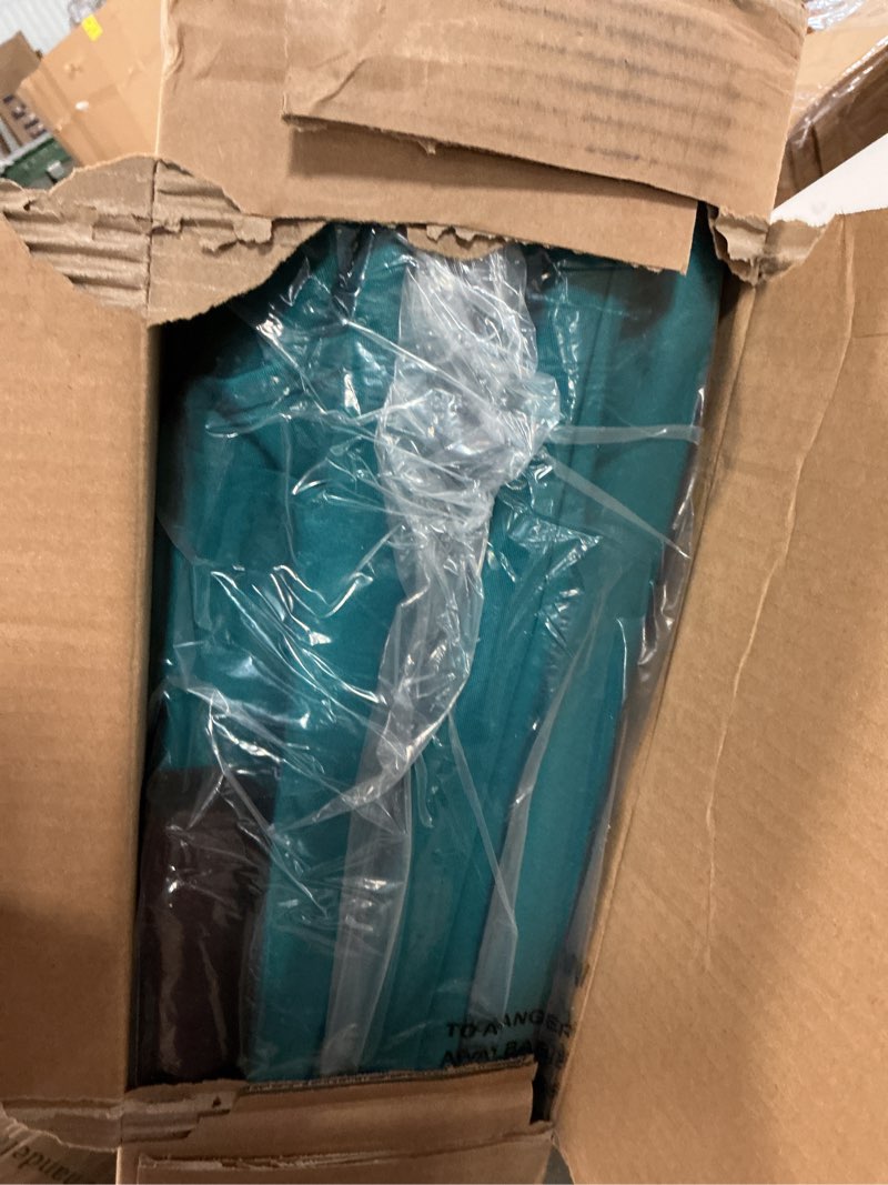 Condition photo showing Good Condition for eliteshade usa 10-year-non-fading 9ft market patio umbrella, upf 50+ uv protection performance sun umbrella, heavy duty commercial grade outdoor table umbrella with crank & tilt, windproof vented top for garden, pool, deck and outdoor playsets, teal teal 9ft