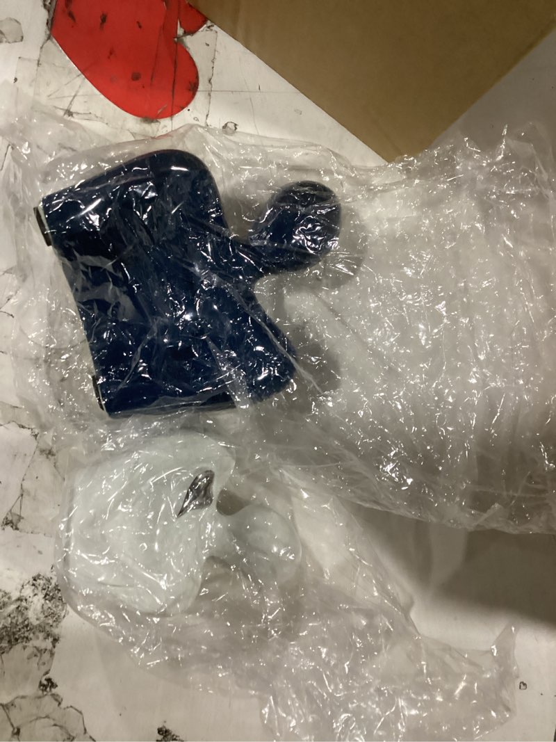 Condition photo showing New/Like New for mini couple ceramic small statue, romantic couple figurine for home decor, tv stand, living room nick nacks, dresser for bedroom, shelves, valentine, items for wedding decor (blue white and silver)