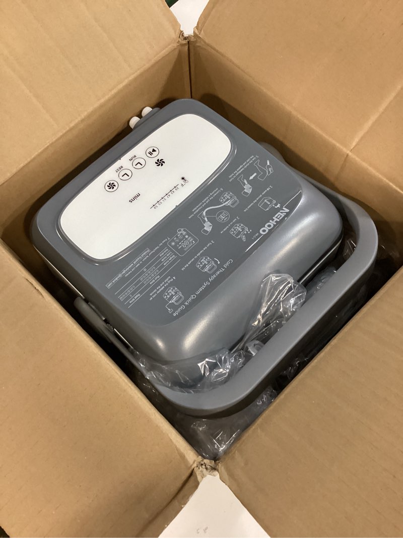 Condition photo showing New/Like New for Cold Therapy System, Programable Ice Therapy Machine, Post-Surgery Continuous Cryotherapy Cold Pack, Universal Pad for Knee, Ankle, Cervical, Back and Leg