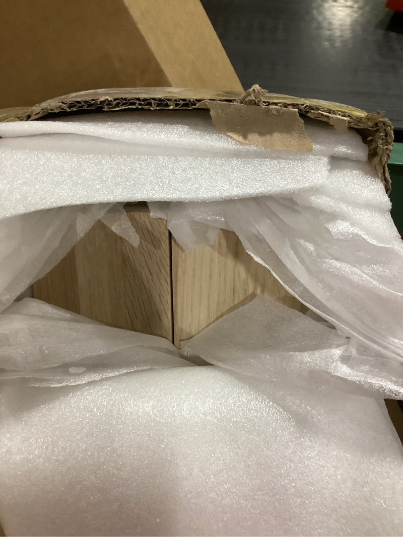 Condition photo showing Good Condition for 2 Pcs 3" x 3" x 48" Solid White Oak Stair Newel Post with a Single Groove Notched Newel Wood Balusters for Staircase Interior Railing Newels for Stair Handrails 3" x 48" white oak 2