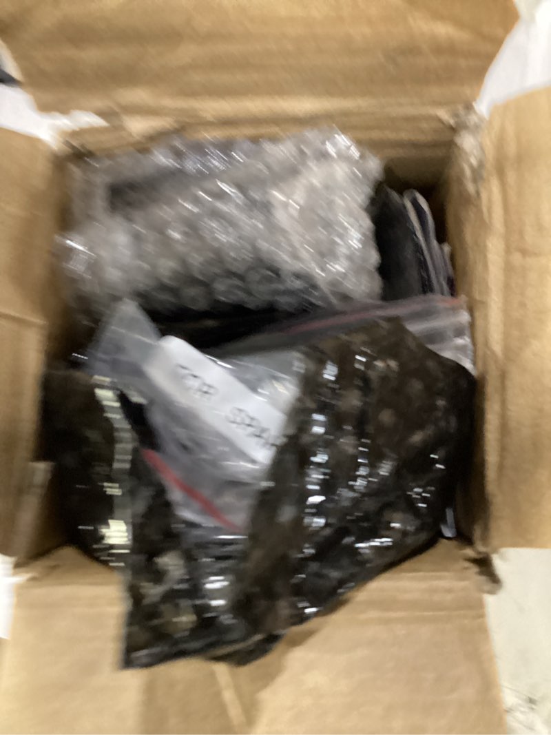 Condition photo showing As Is for goovilla shelf bracket, heavy duty floating shelf brackets 6 inch long, 6 pack brackets for shelves, black coated metal wall shelf support brackets with 1/5 inch thick and 160 lb. load capacity 6 inch black 6pack