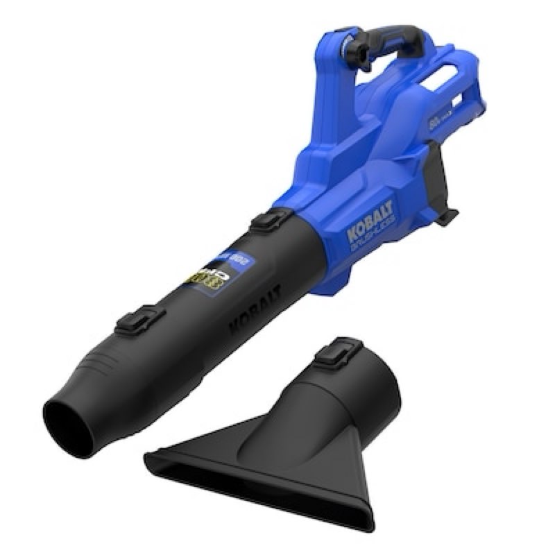 kobalt 80-volt 800-cfm 200-mph battery handheld leaf blower battery not included charger not included