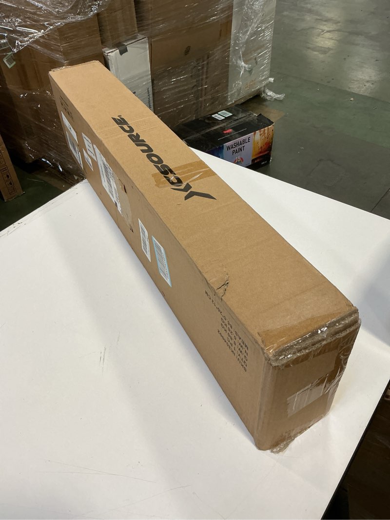 Condition photo showing New/Like New for XCSOURCE Pool Stick Holder, Pool Cue Rack Wall Mount, 8 Pool Cue Holder Wall Billiard Cue Rack, Made of 100% Solid Pine Wood, Pool Table Accessories for Billiard Room or Club (Cue Rack Only) Black