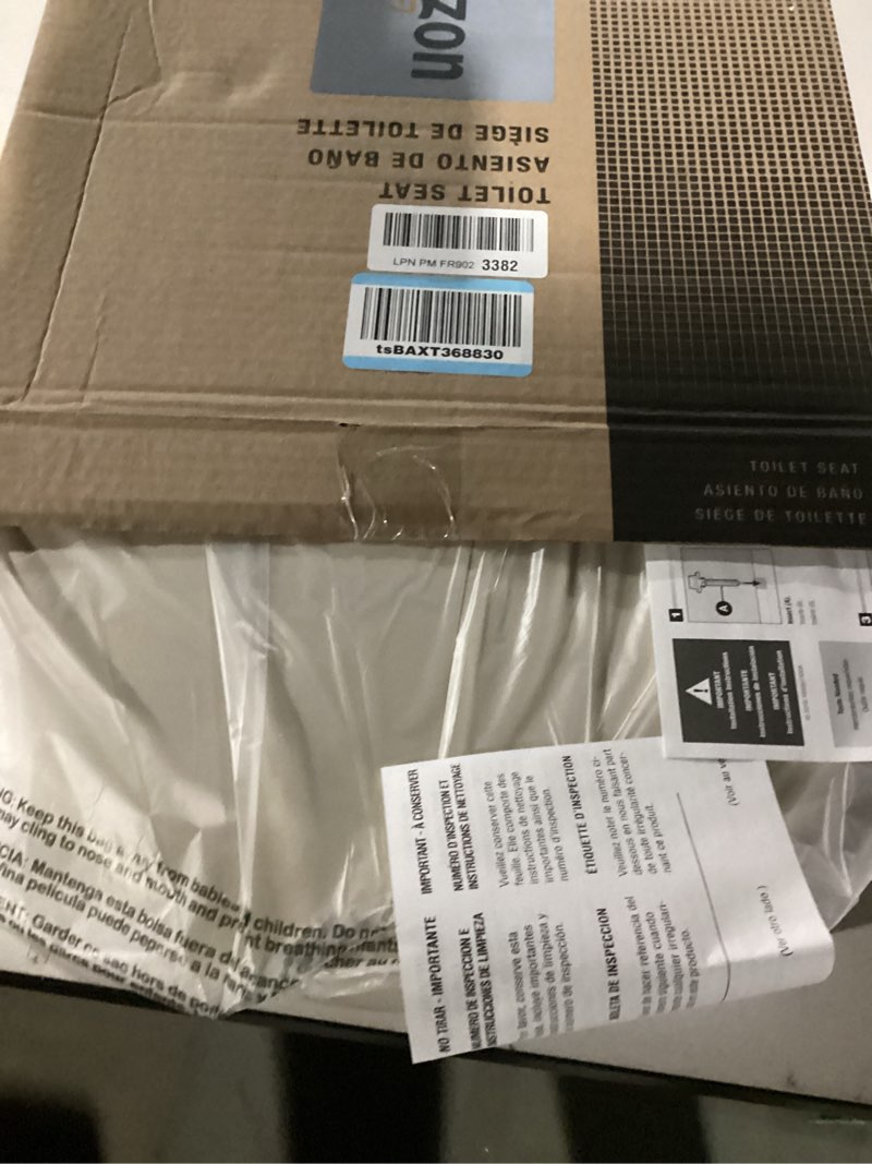 Condition photo showing Good Condition for Bemis 730SLEC Slow Close Toilet Seat, Easy Clean Hinges and Durable Plastic Seat, Made in USA, Round, Bone