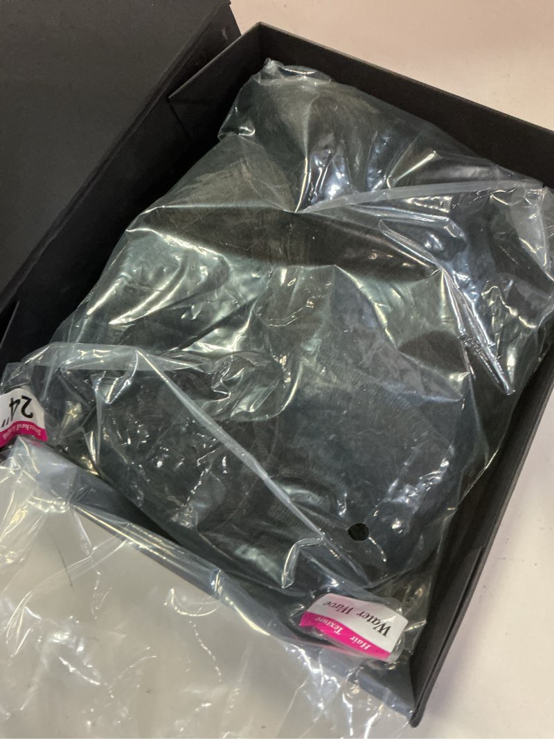 Condition photo showing New/Like New for ashine human hair bundles body wave, unprocessed cambodian raw hair bundles for women natural black 20 22 24 inch, keep soft and silky after multiple washes