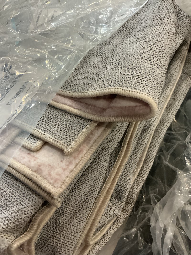 Condition photo showing Good Condition for pink nursery rug large area rugs for living room vintage rug boho floral washable area rugs 8x10 indoor carpet for bedroom dining room kids room vintage pink 8'x10'