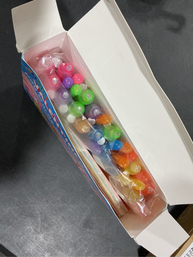 Condition photo showing New/Like New for Jumlys Valentines Day Cards for Kids School, 28 Pack Invisible Ink Pens with Greeting Cards, Valentine Day Party Favors for Boys Girls, Ideal Exchange Cards for Classroom