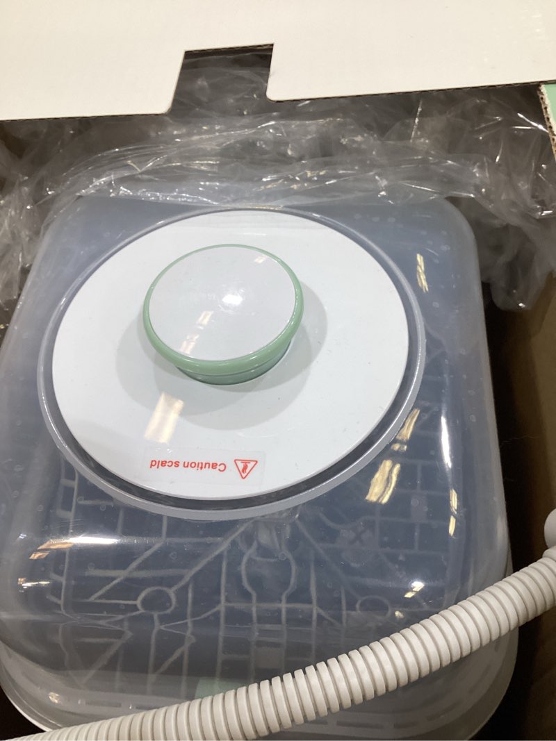 Condition photo showing As Is for momcozy kleanpal pro baby bottle washer, sterilizer & dryer - all-in-one cleaning machine for bottles, pump parts & baby essentials - time-saving & effortless care incomplete 