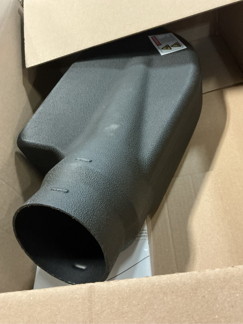 Condition photo showing Good Condition for yoursme 69861 adapter for mow-n-vac 43830, 6-1187, 45-0577, 45-0578, 45-0567 leaf vacuum bagger deck, universal deck boot chute