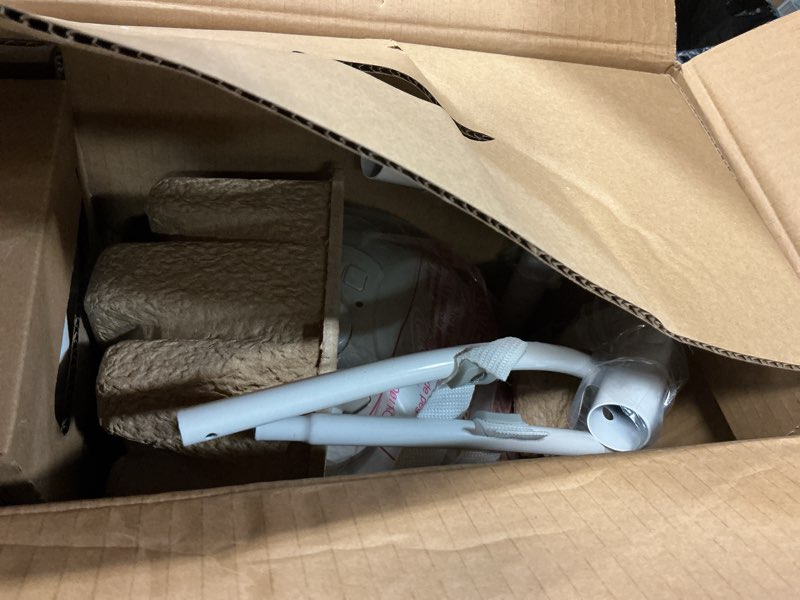 Condition photo showing Good Condition for graco simple sway portable baby swing for infants, newborn swing with 15 songs and sounds, great gift for new parents, baby registry must have blythe