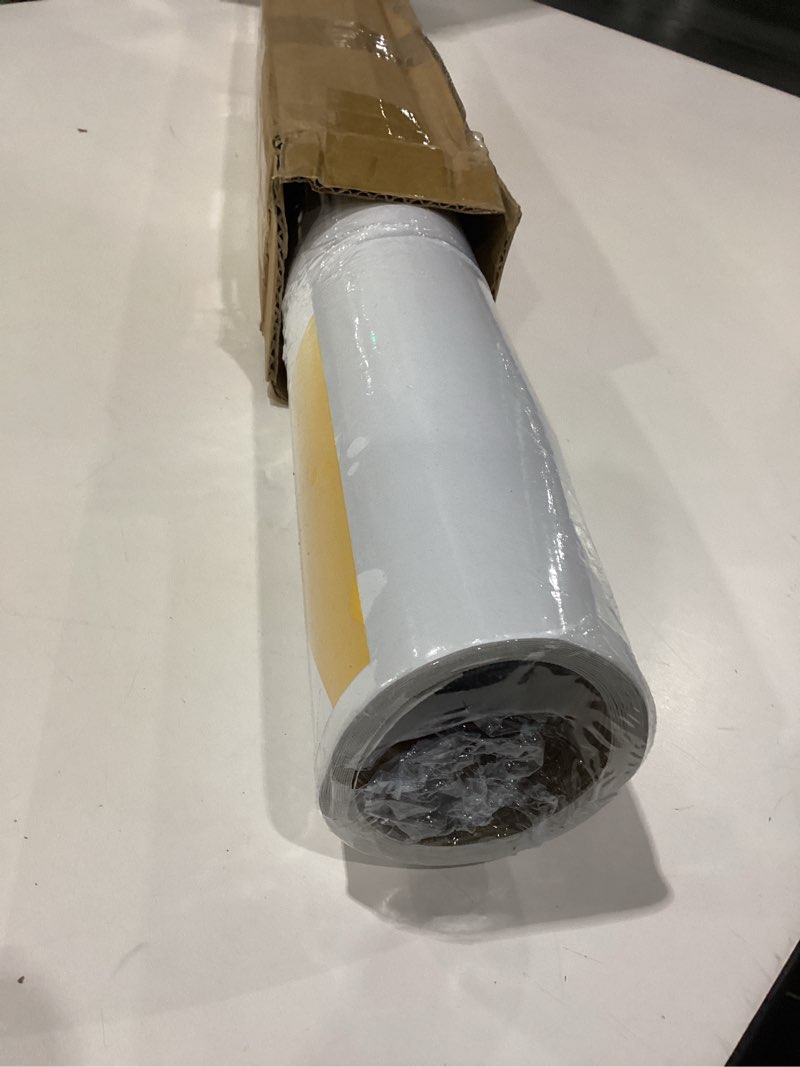 Condition photo showing New/Like New for gold khaki wood peel and stick wallpaper stripe, 20.8" x 118" (53cm x300cm), removable, self-adhesive, 3d, modern, rustic, industrial, bathroom, bedroom, decorating 20.8" x 118" gold khaki