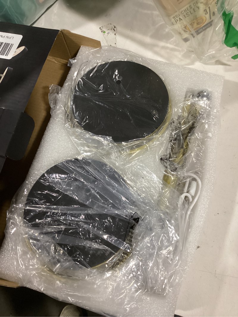 Condition photo showing Good Condition for Cordless Lamp, Outdoor Waterproof, Dimmable Touch Control 3 Color Temperature, Battery Operated Portable, RGB, LED Memory Function, Rechargeable Table Lmap, Desk Lamp, Patio Dinning Restaurant Kitchen Gold 2 Pack