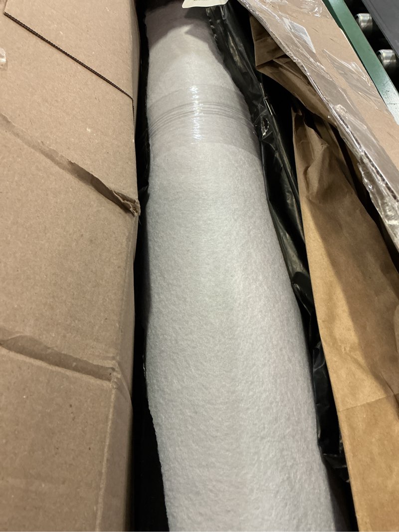 Condition photo showing Good Condition for extra thick white carpet runner for party, 3.3 x 33 feet white aisle runner for wedding ceremony, non-slip indoor outdoor wedding decorations white 3" x 2'9" (rectangular)
