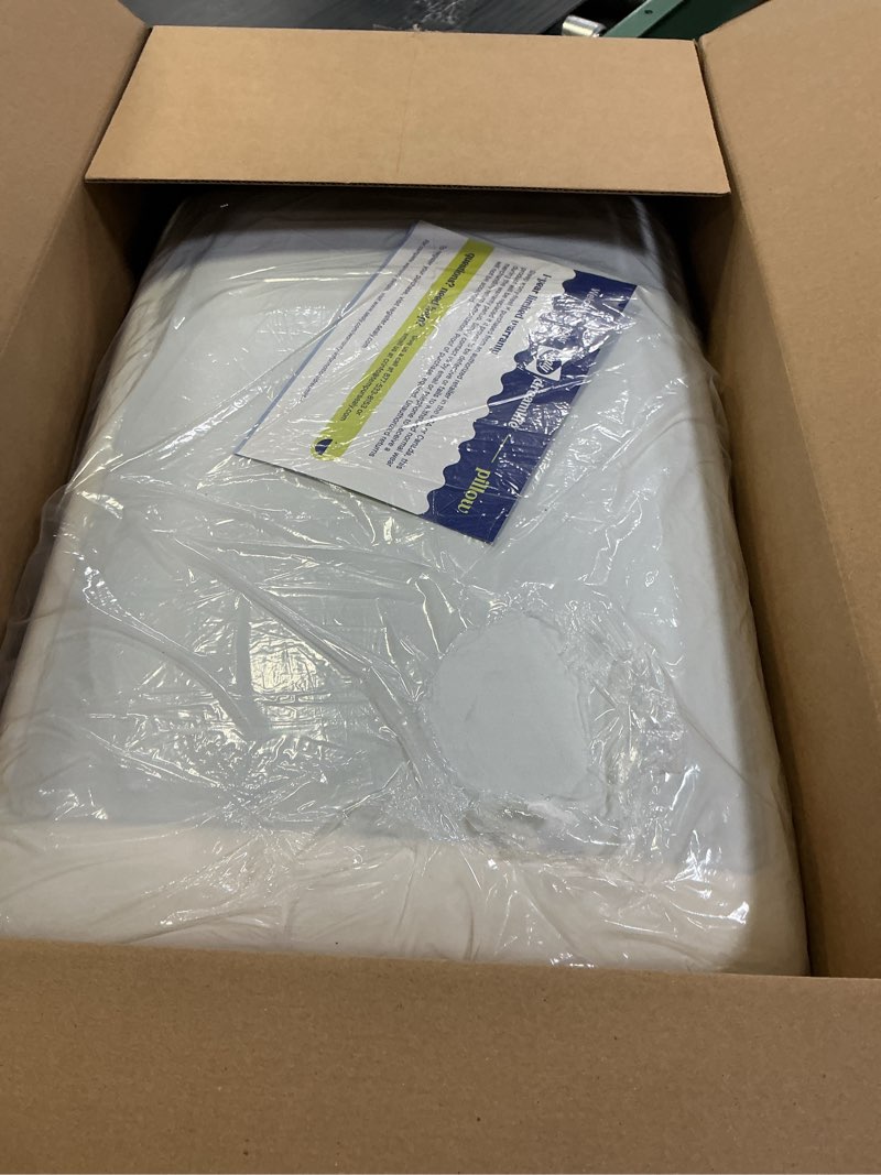 Condition photo showing Good Condition for Sealy Dreamlife US Standard Size Memory Foam Cooling Pillow with SealyChill Cooling Gel, Removable Machine-Washable Cover, Made in The USA (2 Pack) Dreamlife 2-pack Standard