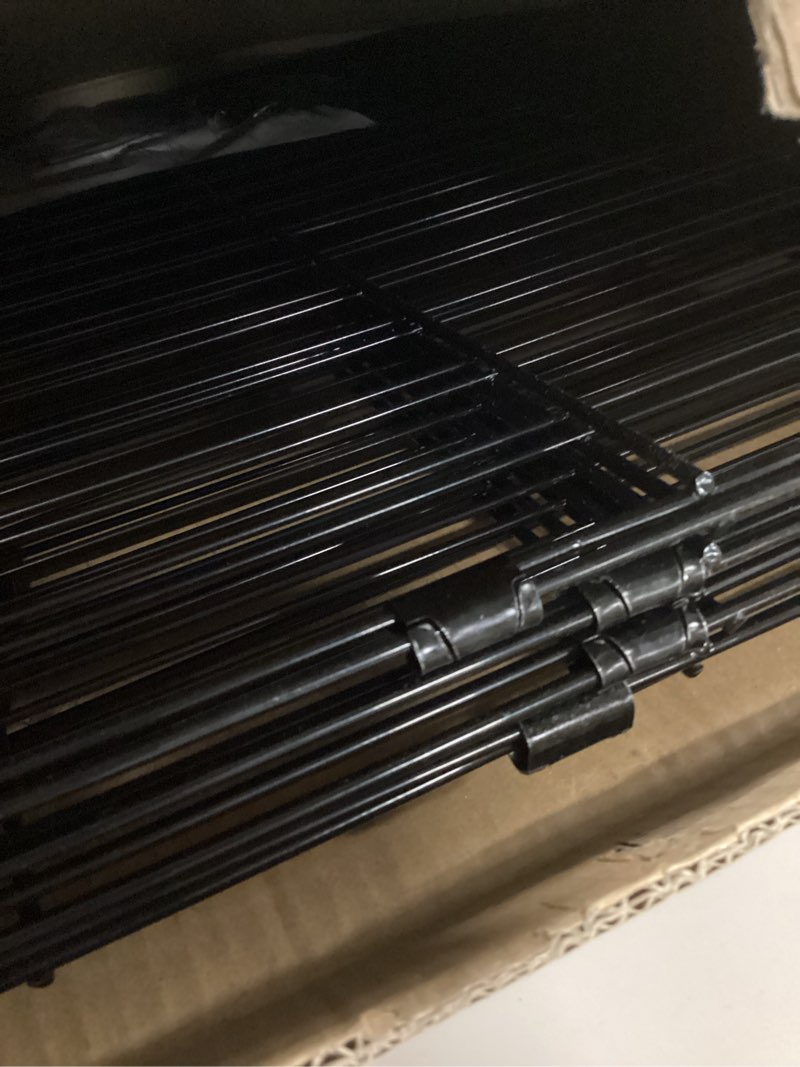 Condition photo showing New/Like New for Pet Playpen Dog Pen Foldable Dog Exercise Fence 8 Panels 36 Inch Kennels Pet Playpen Options Ideal for Pet Medium Animals Outdoor Indoor