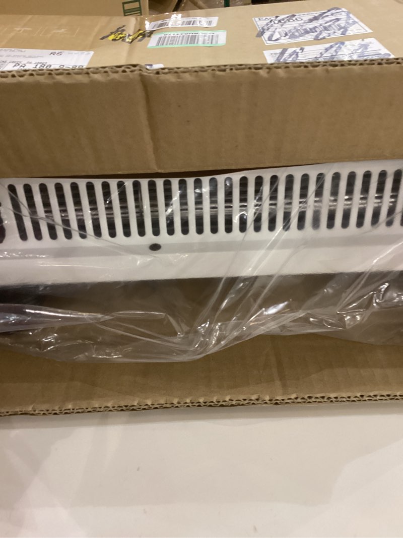 Condition photo showing Good Condition for GiveBest Super Quiet Wall Heaters for Indoor Use, Baseboard Design Space Heater, Adjustable Thermostat, Child Lock, 12H Timer, 1500W Easy-mounted Electric Smart Heater for Bedroom Living Room Garage White