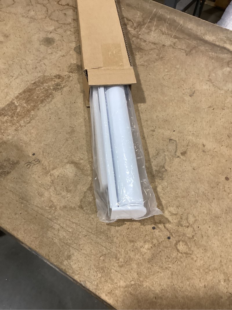 Condition photo showing New/Like New for changshade cordless roller shades blackout blinds for indoor windows,pull down darkening roller shade with uv protection and thermal window shades for home and office(24" w x 72" h,white) white(blackout) 24"w x 72"h
