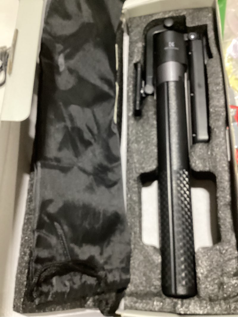 Condition photo showing Good Condition for ***no ring lights included**k&f concept 71“ auto face tracking tripod, 360° rotation selfie stick with 2 fill lights, gesture remote control for vlogging, live streaming video recording, compatible with iphone android pocket 4/3*