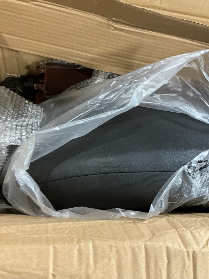 Condition photo showing Good Condition for traditional guest chair w/ wrap-around back w/ casters