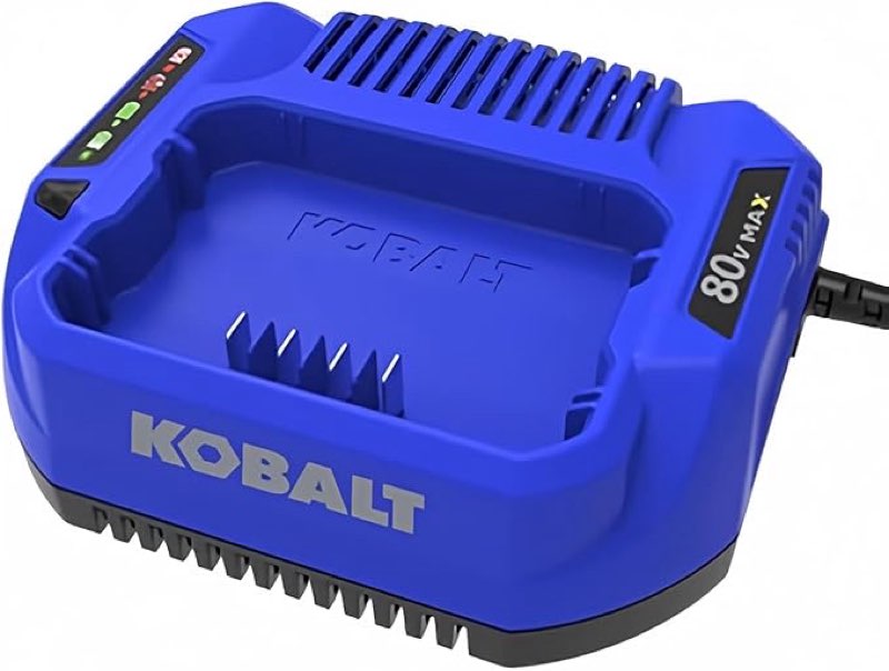 kobalts 80-volt lithium ion battery charger