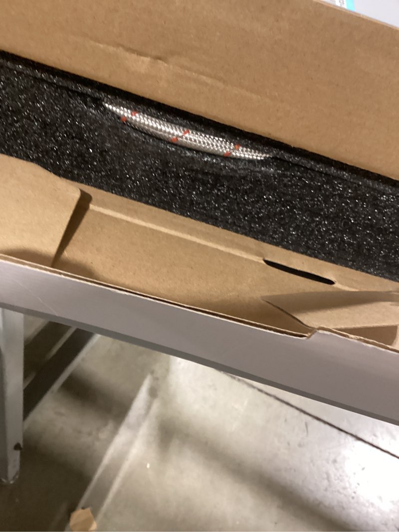 Condition photo showing Good Condition for Lefton Pull-Out Waterfall Kitchen Faucet with Temperature Display, Two Water Outlet Modes, Single Hole, Brushed Nickel, KF2209-0