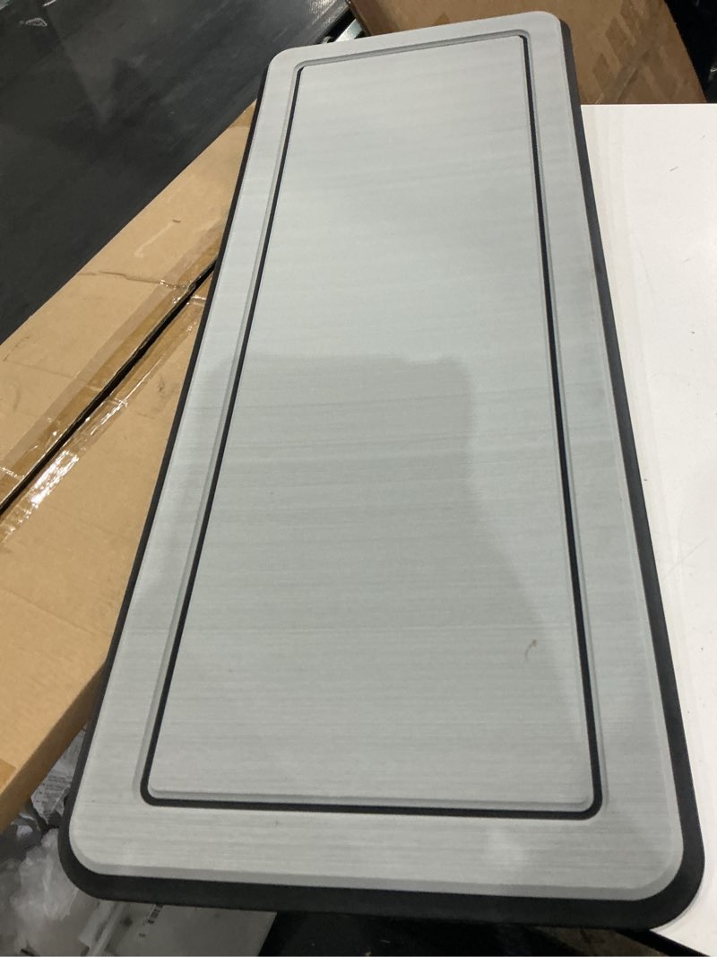 Condition photo showing Good Condition for daisyinner 20mm thick helm station pad with adhesive backing non slip boat standing mat anti fatigue boat flooring boat helm pad for rv sea deck marine decking console, grey, black