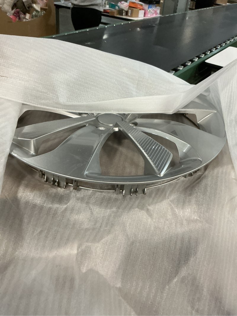 Condition photo showing New/Like New for Hubcap Wheel Hub Cover for Subaru Impreza 2017 2018 2019 2020 2021 2022 2023 Accessories, OEM Style Custom Replacement Wheel Cap Tire Hub Lossless Installation Hub Cap, Chrome Plated Silvery 16 Inch