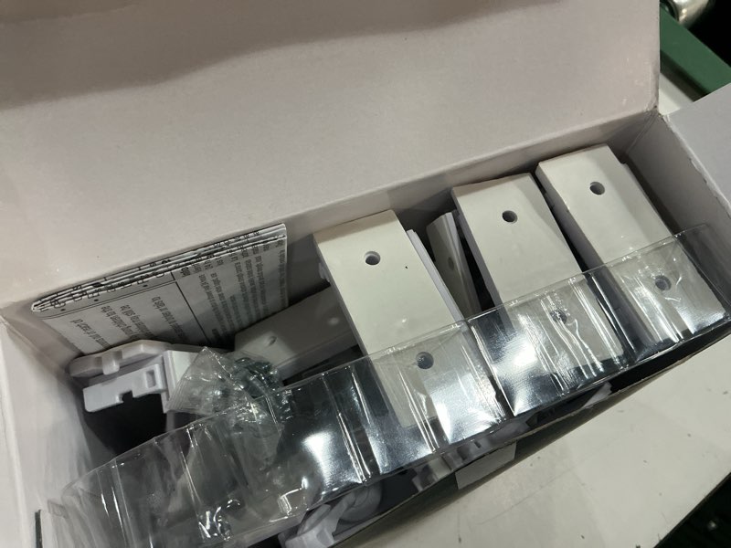 Condition photo showing As Is for safety 1st secure-to-explore adhesive locks, 12 locks, white