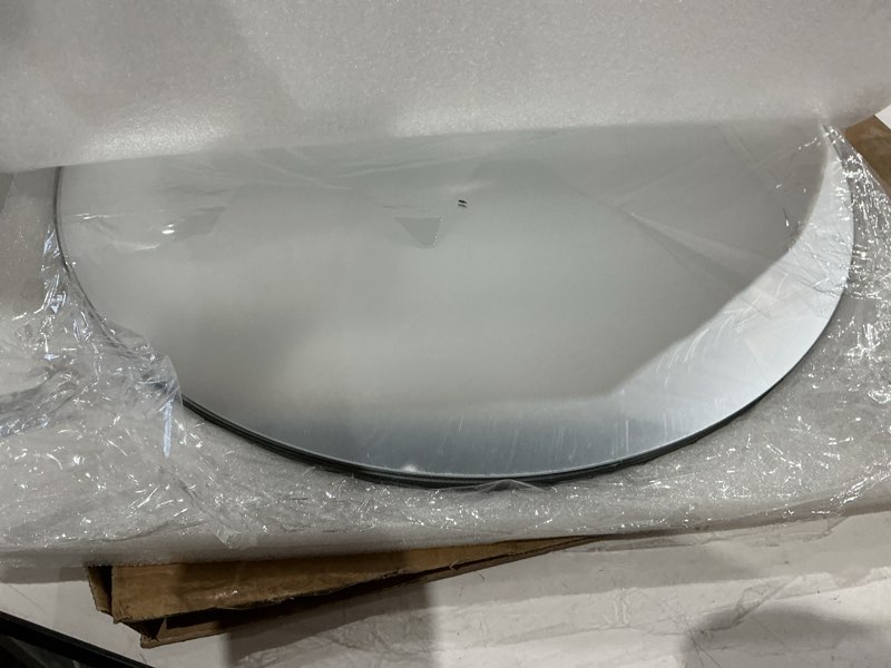 Condition photo showing Good Condition for amyhill 8 pcs round mirrors for centerpieces table decorations acrylic circle mirrors tray candle plates for wedding baby shower birthday party bulk supplies(18 inch)