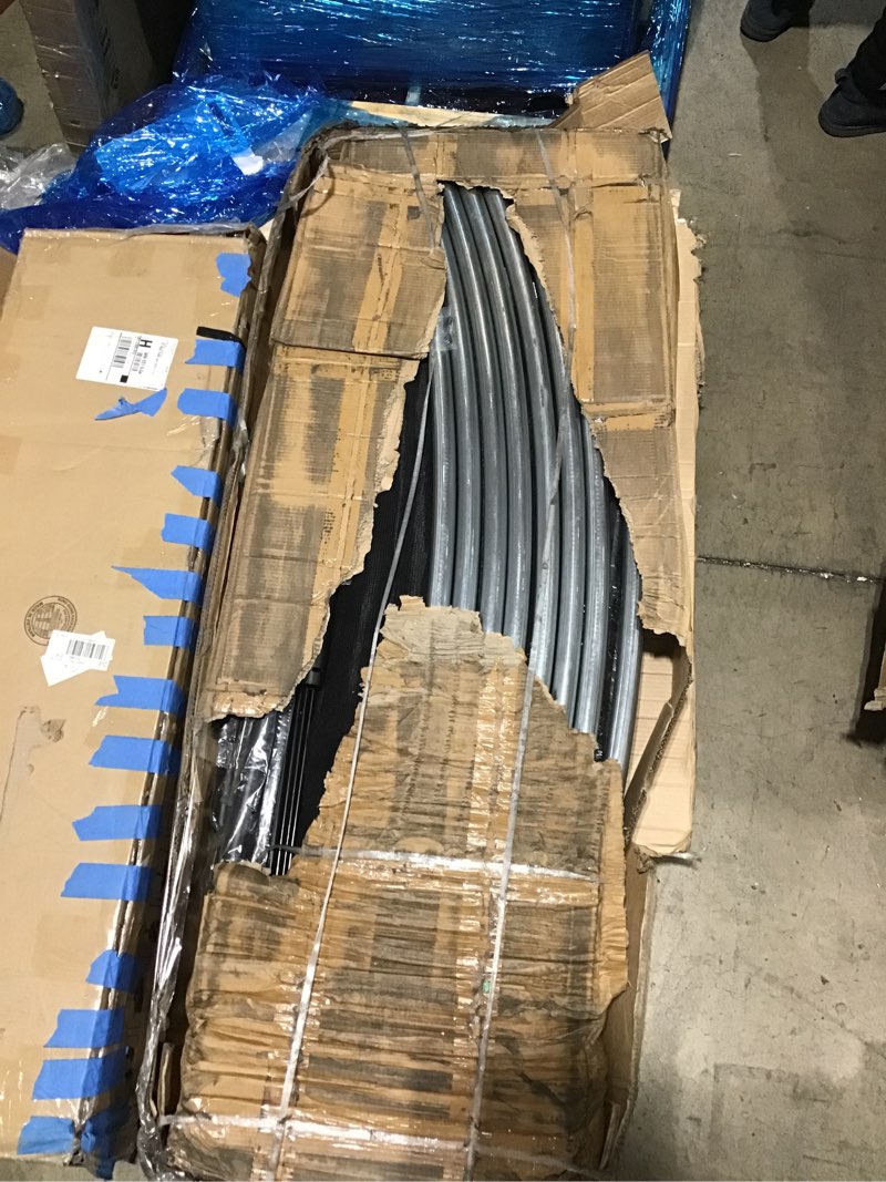 Condition photo showing New/Like New for Trampoline 8FT 10FT 12FT 14FT 16FT, Outdoor Trampolines for Kids and Adults, Recreational Trampoline with Enclosure Net & Ladder, Round Trampoline ASTM Approved, 400/450LBS Weight Capacity