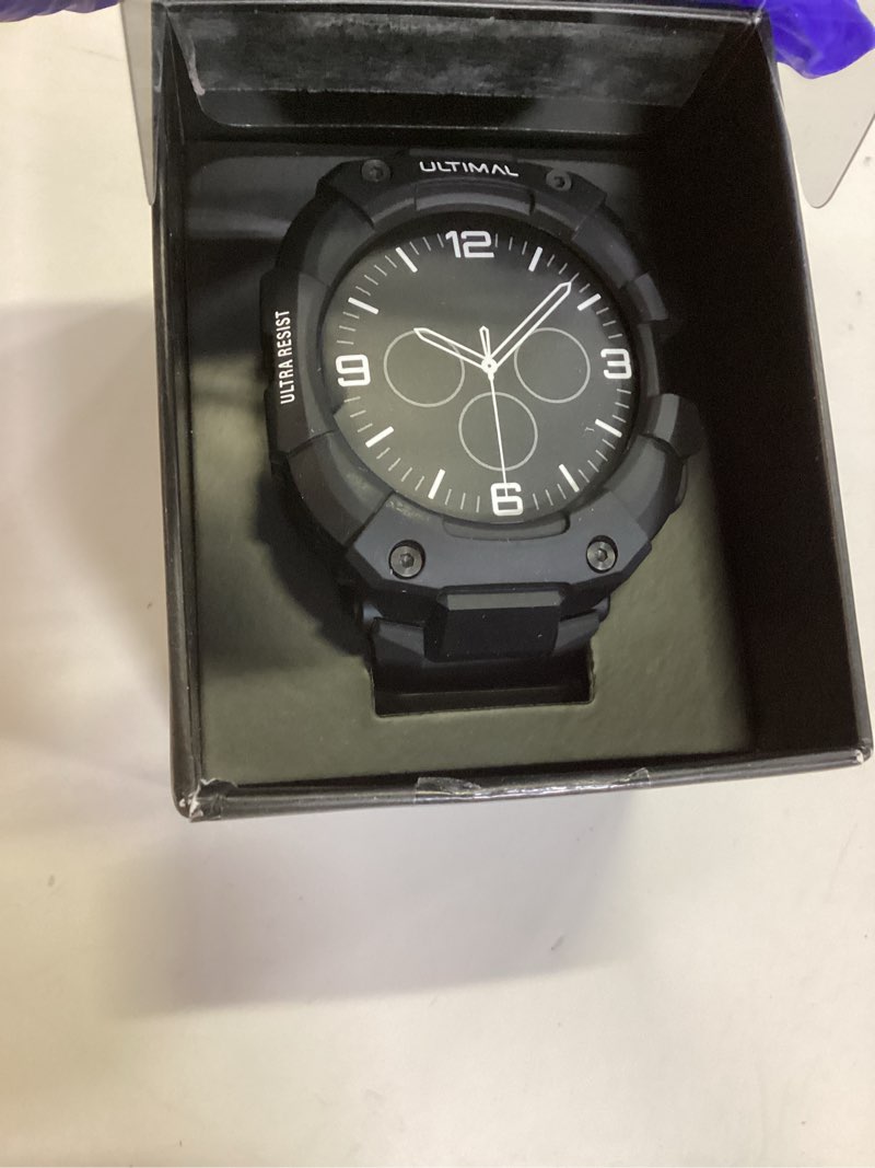 Condition photo showing Good Condition for ultimal bands compatible with samsung galaxy watch ultra 47mm band with case for men, rugged sports case protective for galaxy watch ultra (2025/2024) matte black