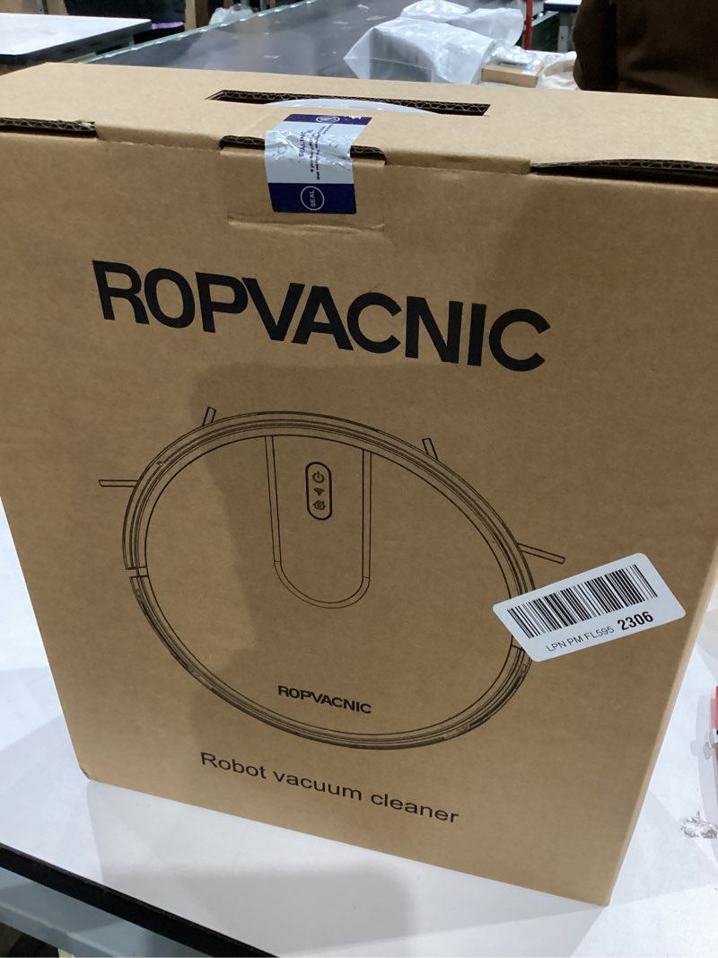 Condition photo showing Good Condition for ROPVACNIC Robot Vacuum Cleaner Robot Vacuum and Mop Combo with 5200Pa Suction, Personalized Cleaning Adjustments, Self-Charging Robotic Vacuum Cleaner, Advanced Obstacle Avoidance