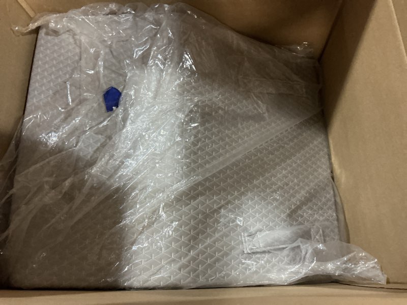 Condition photo showing New/Like New for leg elevation pillow for after surgery, 10inch foam leg elevating pillow for swelling and blood circulation, leg wedge pillow for sleeping, knee pillow for knee hip ankle pain relief, grey flat top 10 inch grey