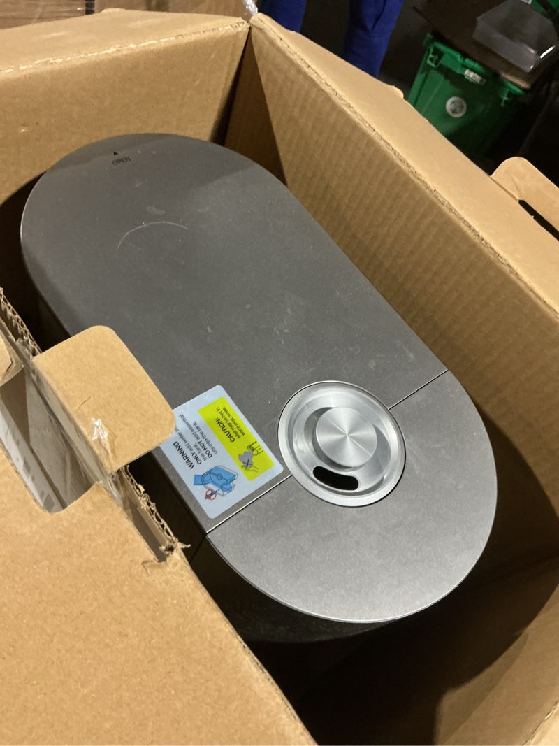 Condition photo showing As Is for DREO 6L Humidifiers for Bedroom, Smart Warm & Cool Mist for Large Room, 60Hr Quiet Runtime for Baby, Plant, Humidity Sensor, Indicator Light, 12H Timer, Google/Alexa, HM713S Silver