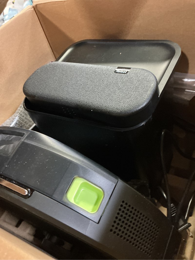 Condition photo showing As Is for iRobot Roomba 105 Vac Robot Vacuum with AutoEmpty Dock for Carpet & Hard Floor - Self-Empties for 75 Days, Easy to use, Intense Power-Lifting Suction, LiDAR Navigation, Cleans in Neat Rows Roomba 105 VAC AE