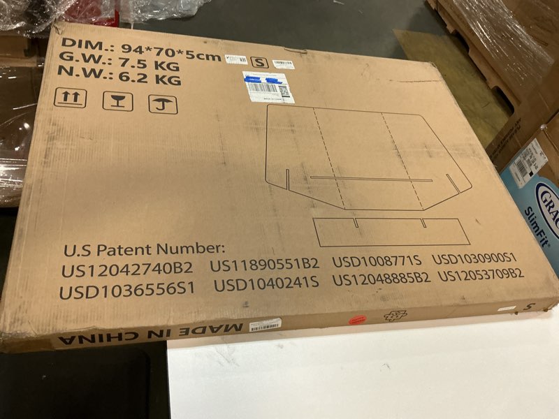 Condition photo showing New/Like New for 1500 Pieces Rotating Puzzle Board with 6 Drawers,34.25"x25.2" Portable Wooden Jigsaw Puzzle Table with Lazy Susan Spinning Cover Wooden-6 Drawers Medium-1500pcs