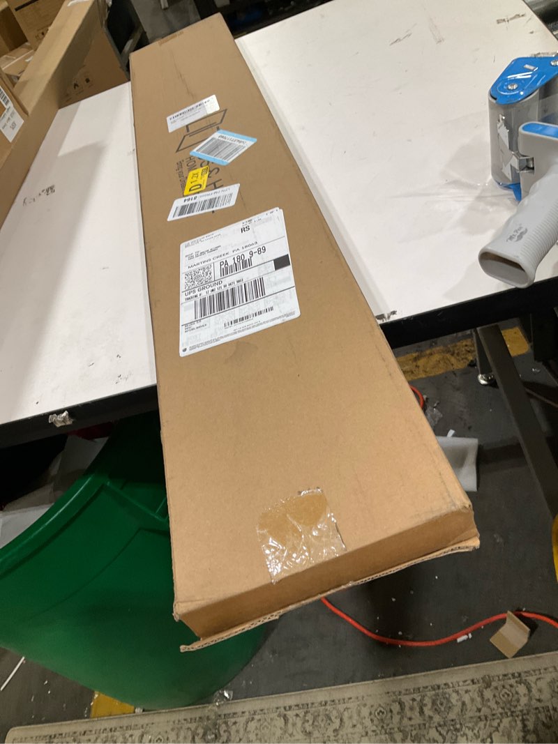 Condition photo showing As Is for Jos & Haz Ceiling Curtain Track Set – 3ft-13ft / 4 Meter – Premium Heavy Duty Curtain Track, Ceiling Mount and Wall Mount for Room Divider, Living Room, Bedroom, Office | Premium Heavy Duty, Curtain Track, Room Divider, Living Room, Bedroom, Office White 3 - 13 ft