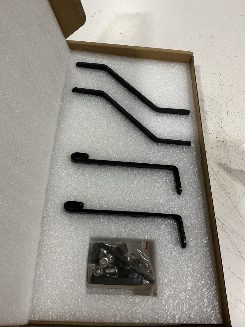 Condition photo showing Good Condition for 2024 tesla model y front license plate holder & frame mount bracket no drill no adhesive height-adjustable us-made license plate holder for tesla model y 2020-2024 oem-compatible accessories