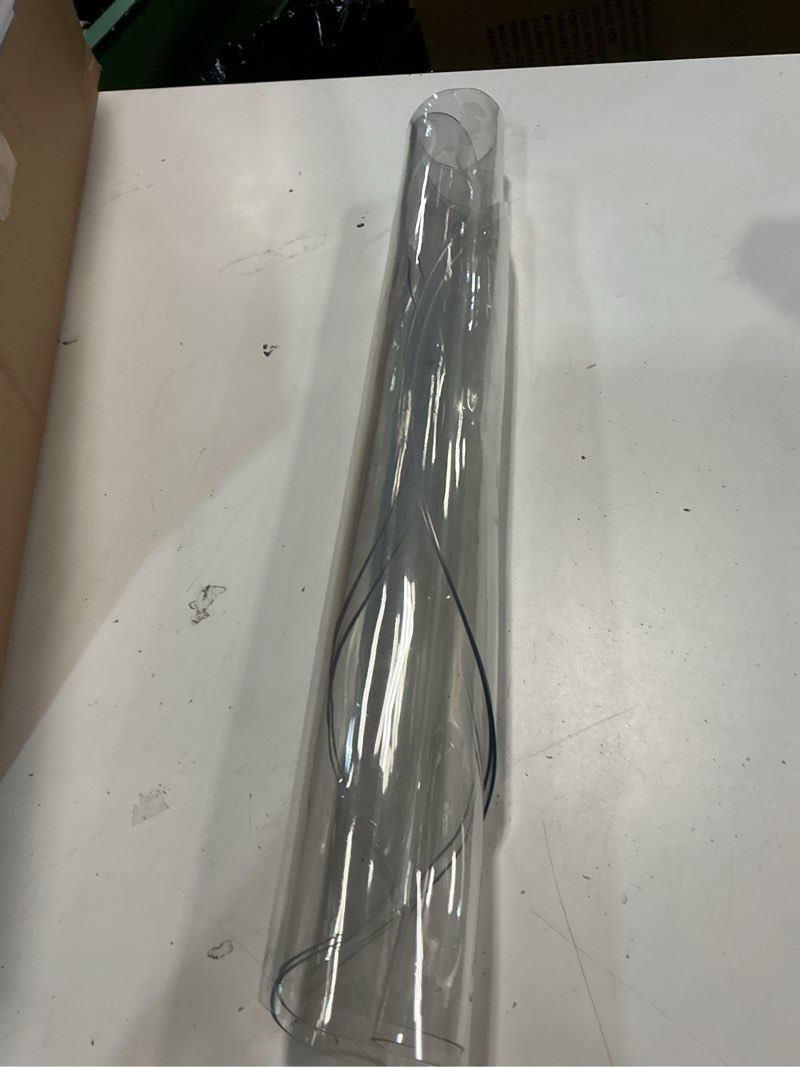 Condition photo showing Good Condition for 2pcs 22 inch dia round dining table protector - clear plastic pvc wood marble glass table cover - waterproof heavy duty round 22" dia 2pcs round new clear