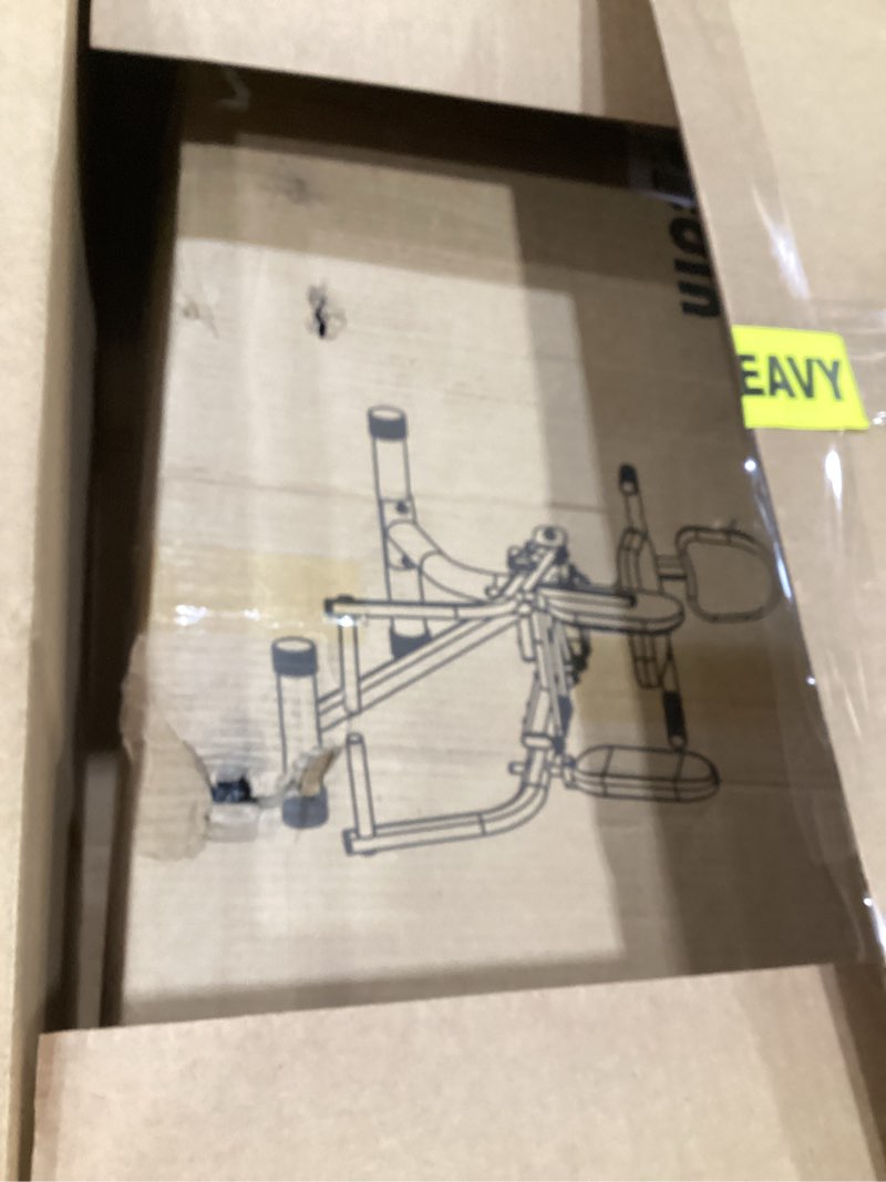 Condition photo showing Good Condition for ocdin hip abductor adductor machine for home gym, inner and outer thigh and glute workout system black