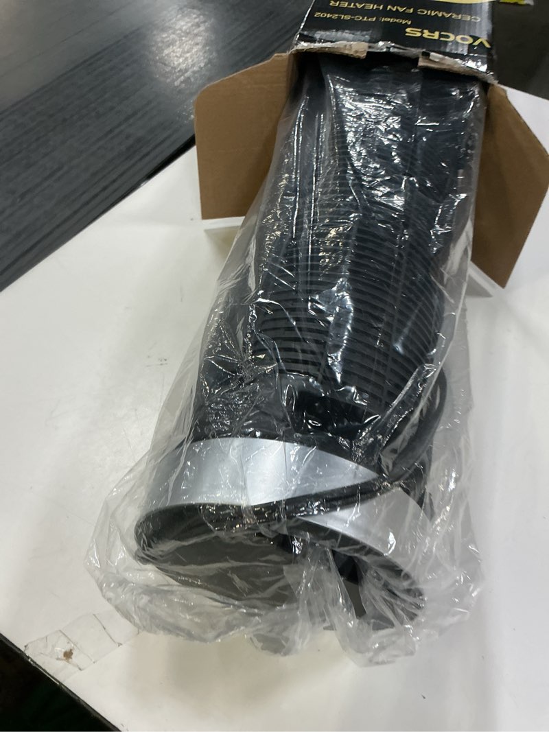 Condition photo showing Good Condition for space heater for indoor use with remote - 70° oscillating tower electric heater, 24 inchs, 12h timer, 1500w quiet ptc ceramic heating with thermostat, fast safety heat for office, home, bedroom