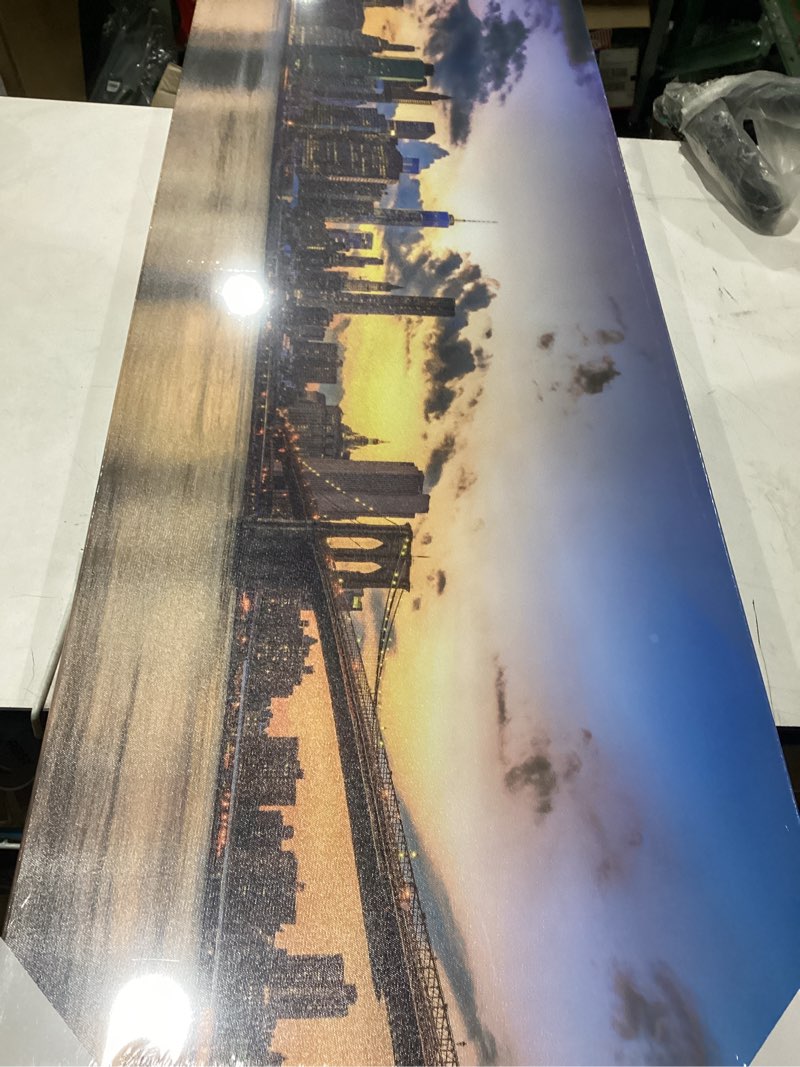 kalormore new york city skyline canvas wal art brooklyn bridge picture for wall