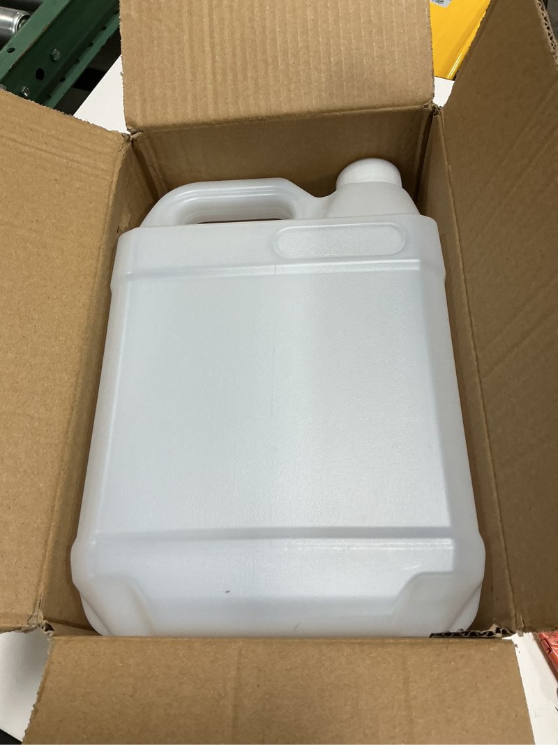 Condition photo showing Good Condition for 2 pack 1 gallon clear plastic jugs with lids, water jug storage containers with ergonomic handle, hdpe containers for water, sauces, beverage, soaps, liquids