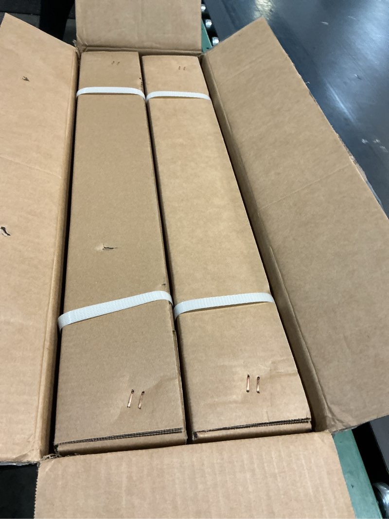 Condition photo showing New/Like New for 2 pack long outdoor led wall lights for house,40 inch exterior wall led linear lights 5 color dimmable,black long outdoor sconces wall lighting for porch garage patio,3000k-6000k 40 inch-2pc