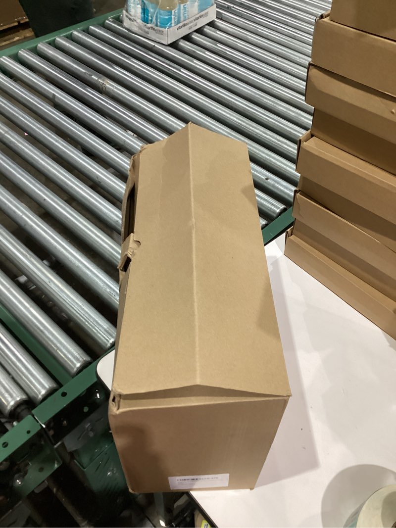 Condition photo showing New/Like New for Acrylic Stackable Bakery Case Kitchen Pastry Container Display, Organizer Storage Holder Stand for Bagels, Bread and Muffins with A Hinged, Slanted Door